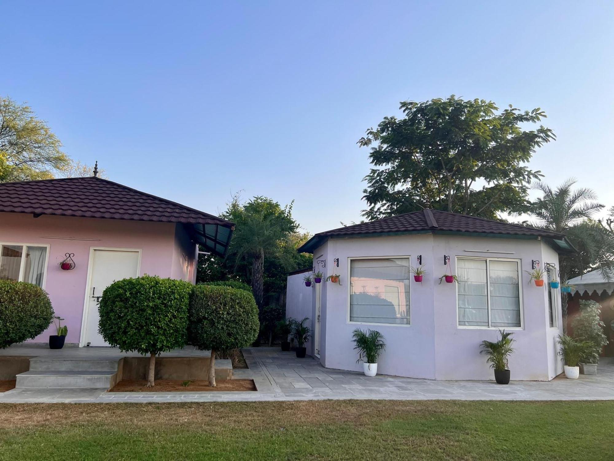 Gazibo Elegant Farm Stay With Swimming Pool Jaipur Ngoại thất bức ảnh