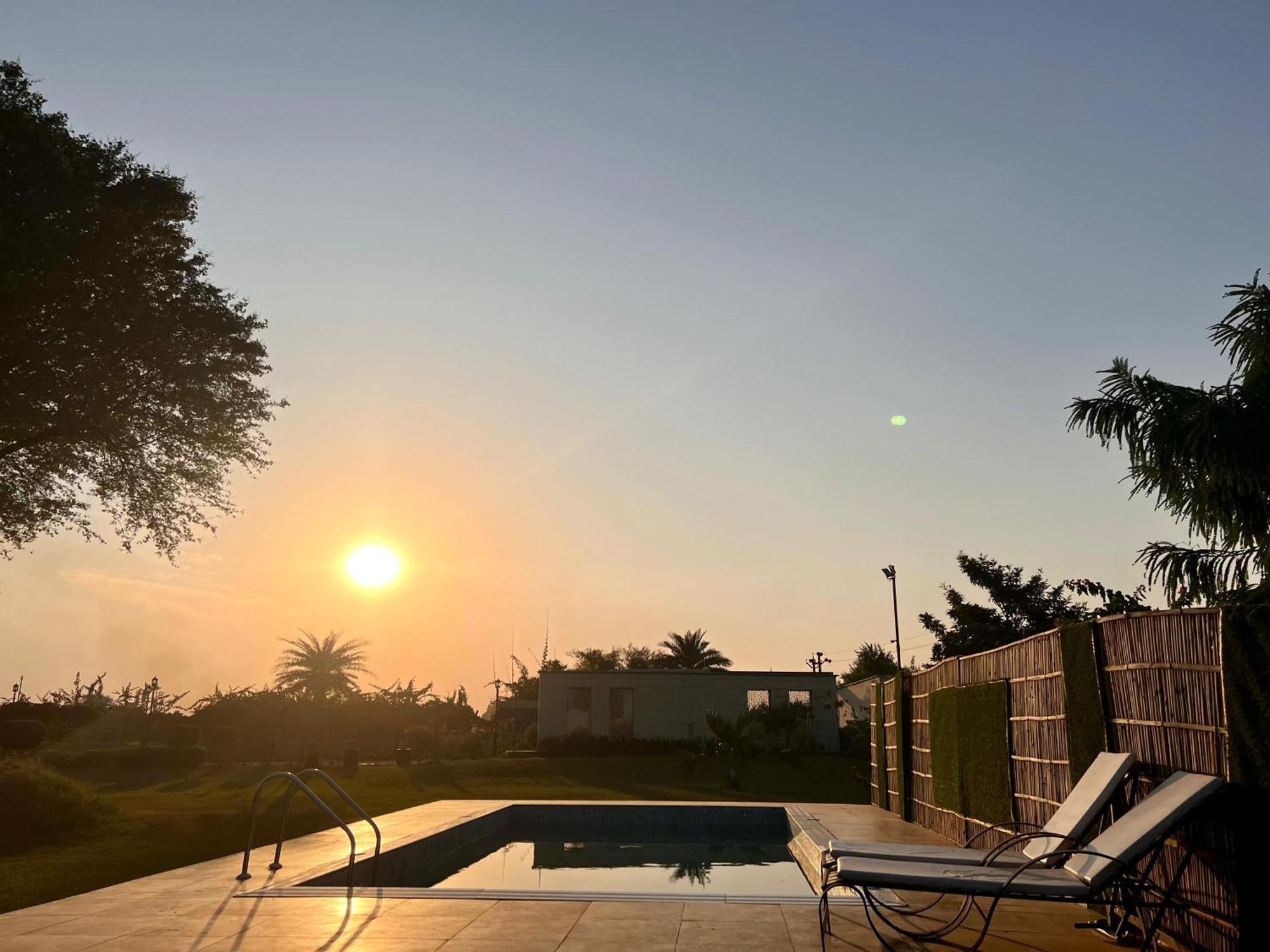 Gazibo Elegant Farm Stay With Swimming Pool Jaipur Ngoại thất bức ảnh